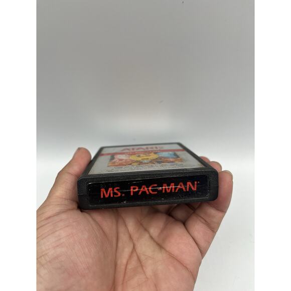 Ms. Pac-Man Atari 2600, 1982 Authentic Cartridge Only - Tested - Picture 3 of 5